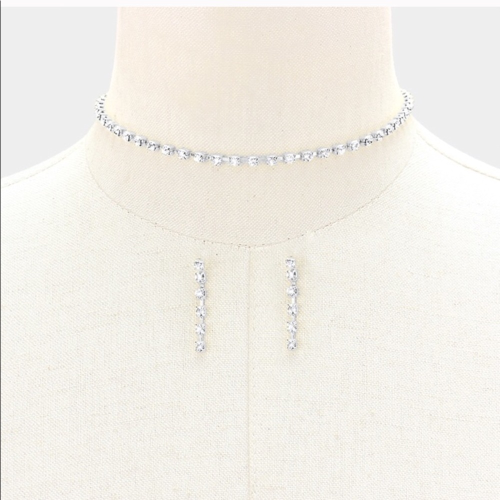 🆕Spring❤️HP. Single strand tennis necklace - Picture 6 of 7
